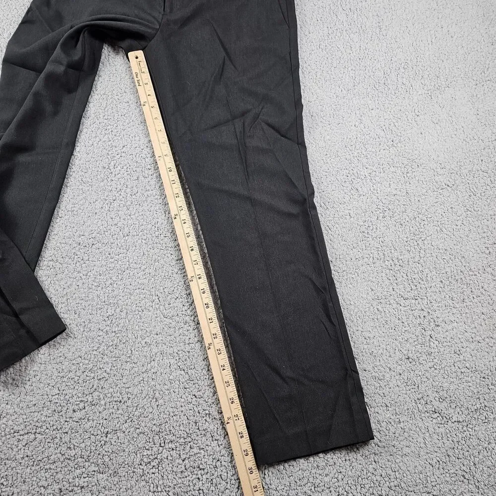 Pery Ellis Dress Pants Mens 36x30* Black Portfolio Slacks Performance Stretch